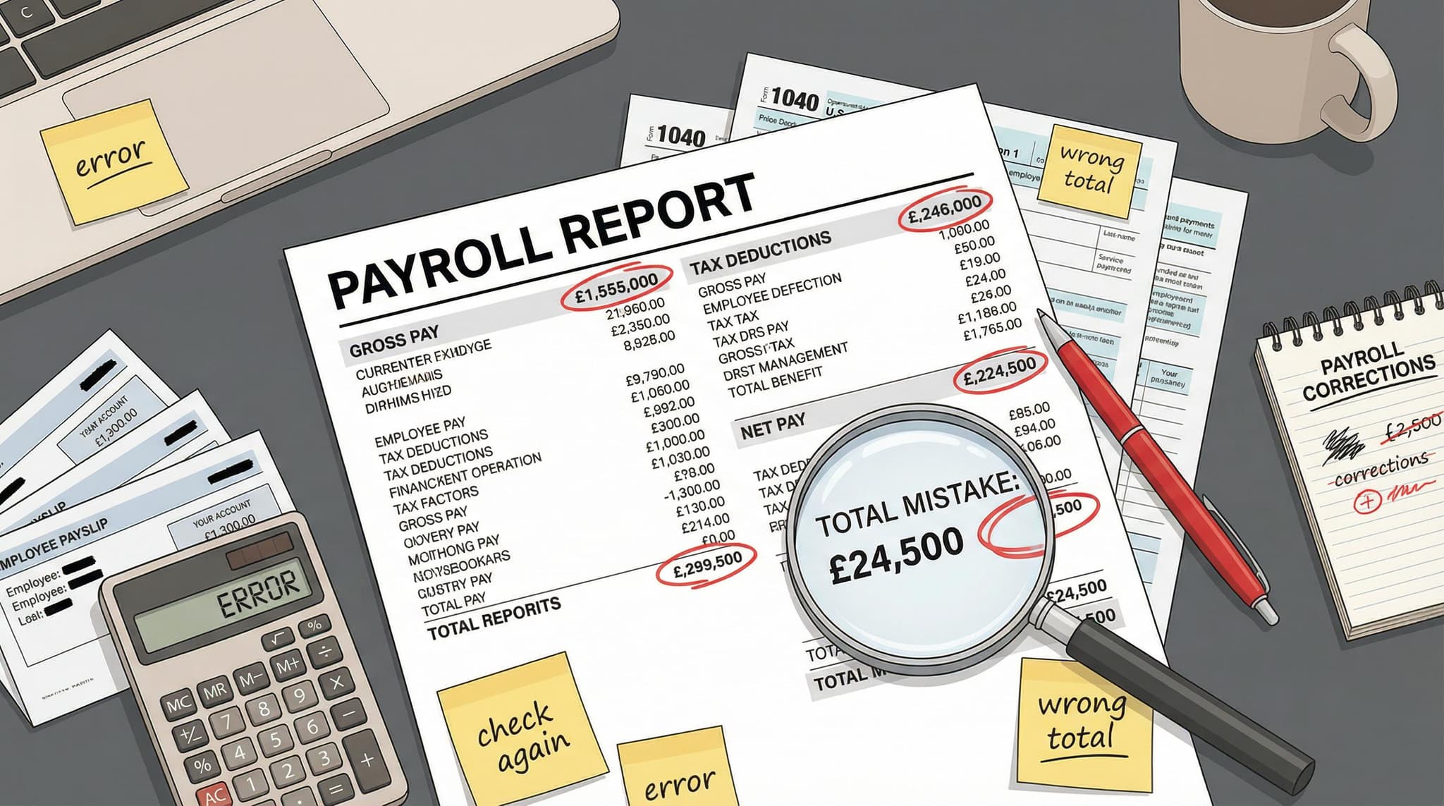How to Fix a Wrong Tax Code on an Employee's Payslip Before HMRC Notices